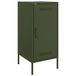 VidaXL Dressoir, 2 stuks, Olijfgroen, Staal, 36x39x79 cm