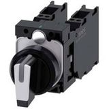 Siemens 3SU11002BL603LA0 3SU1100-2BL60-3LA0 Levier sélecteur Positions de commutation 3 1 pièce(s) Piece