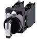 Siemens 3SU11002BL603LA0 3SU1100-2BL60-3LA0 Knevelschakelaar Schakelposities 3 1 stuk(s) Piece