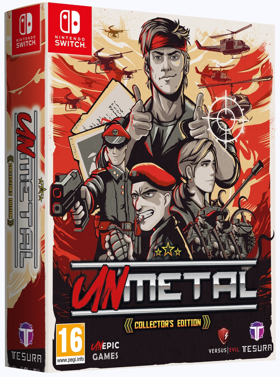 Tesura unmetal collector's edition Nintendo Switch