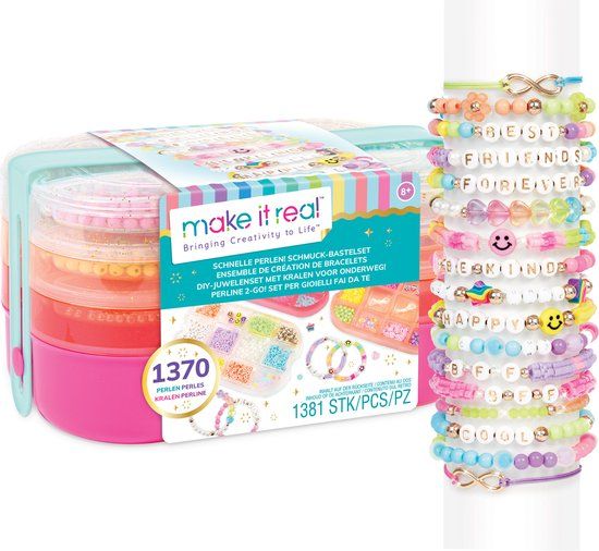 Make it Real DIY Juwelenkoffer to-go met 1370+ kralen