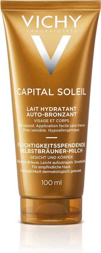 Vichy Capital Soleil Zelbruinende Melk - 100ml