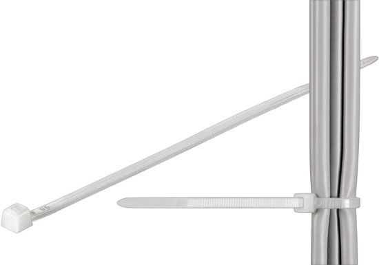 Ty-Fit Tie-wraps 140 x 3,5mm / transparant (100 stuks)