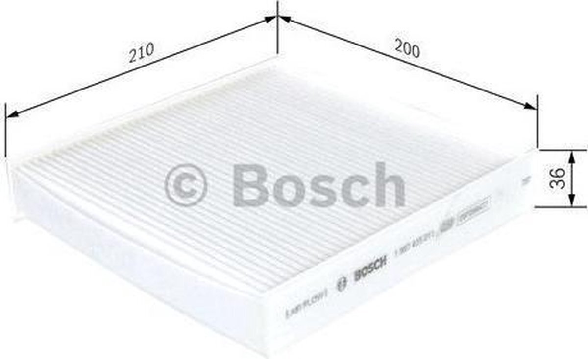 Bosch Bosch Interieurfilter 1 987 435 011 | Autofilter M5011