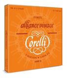 Corelli Vioolsnaren Alliance Set met kogel Forte 800FB