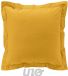 douceur d'intérieur Percale Kussensloop Curry Katoen Effen 63x63 cm