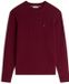 Tommy Hilfiger Heren Gebreide Trui Katoen XXL Bourgogne