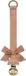 Elodie Details Fopspeenketting - Soft Terracotta