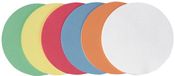 FRANKEN moderatiekaarten rond, diameter 95 mm, gekleurd assortiment
