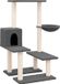 vidaXL Kattenmeubel met Sisal Krabpalen 94,5 cm Donkergrijs