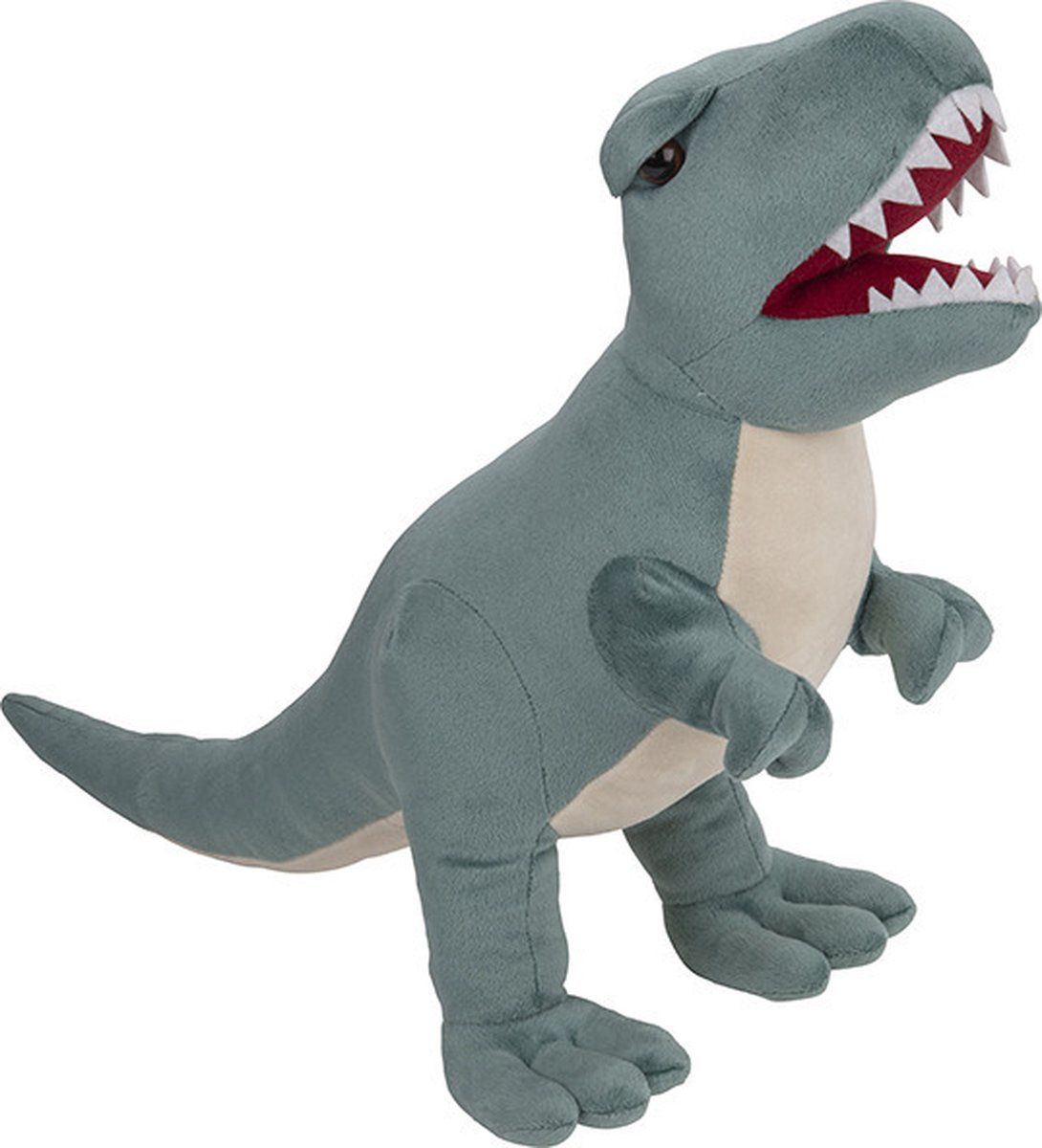 Nature Planet Pluche knuffel dinosaurus T-rex 40 cm - Multi