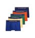 Polo Ralph Lauren Ensemble de 5 boxers classiques en coton stretch pour homme, multicolore (XL)