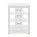 AVCOM rack Hi-fi, blanc mat