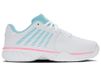 K-Swiss Dames Express Light 3 Padeltennisschoen, Blanc Doux Néon Bleu Néon Bubble Gum, 37 EU