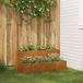 vidaXL Plantenbak Roestig 100 x 60 x 45 cm Staal