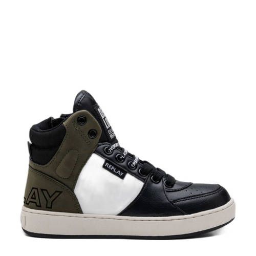 REPLAY Cobra 6 sneakers zwart/groen