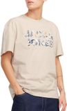 JACK&JONES JJEBRYAN CORP LOGO TEE SS O-NECK NOOS Heren T-shirt - Moonbeam