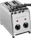 Milan Toast Tosti ijzer - Zilver - 2 sandwiches - RVS