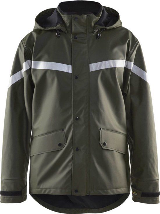 Blåkläder Blaklader Regenjas LEVEL 2 4305-2003 - Army Groen - S