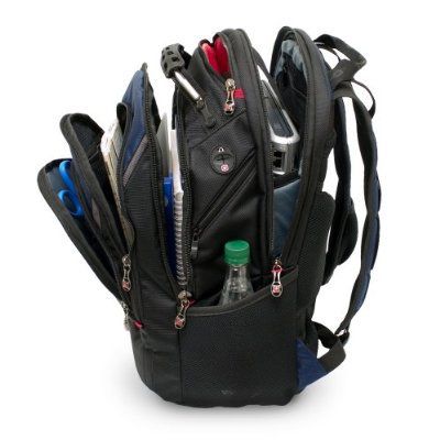 Wenger SwissGear IBEX 17 inch Laptop Backpack - Blue
