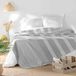 Douceur d'intérieur Adele Sprei (240 x 260 cm) Grijs, Katoen & Polyester Geweven