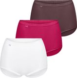 SLOGGI Slip ' Originals Basic ' bruin / roestbruin / bessen / wit