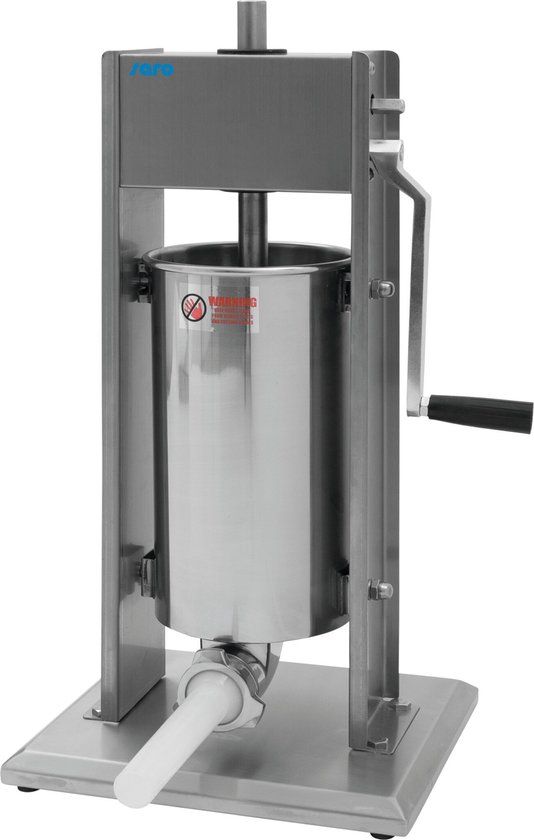 Saro Worstvulmachine WFV 7 | Zilver