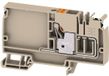 Weidmüller 2675430000 Voedingsklem 10 mm Push-In-klem, Steekaansluiting Donkerbeige 20 stuk(s) Piece