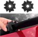 OEM Shenzhen Haorui Industrial Technology Co., Ltd. Autoruitenwisser beschermhoezen - siliconen gatafdekking - set van 2 - ruitenwisserarm beschermhoes - zwart