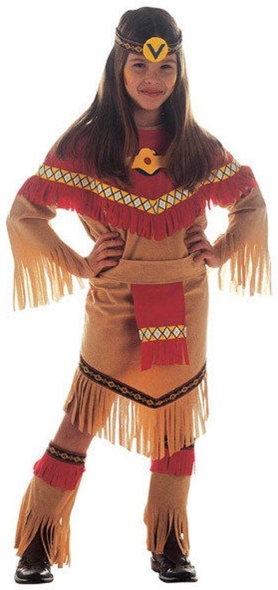 Generik Indianen kostuum voor meisjes - 8003558366675