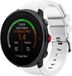 Strap-it Siliconen Smartwatch bandje - Geschikt voor Polar Vantage M - Wit