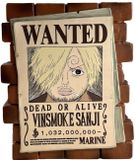 Plastoy One Piece Wanted Banks Sanji Coin Bank