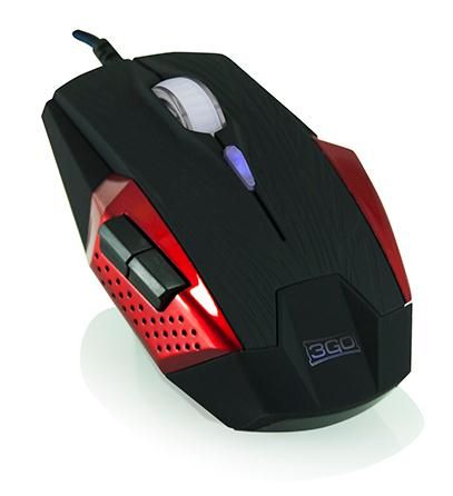 3GO Apocalipsis - Muis - Bedraad - 3000 DPI - Zwart