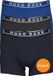 BOSS Hugo Boss 3P Multi VI Heren Boxershorts - Maat M - Blauw - Katoen
