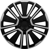 J-Tec 4-Delige Wieldoppenset Scuba 16-inch zilver/zwart