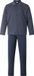 Gentlemen Klassieke heren pyjama 114296 doorknoop donkerblauw M