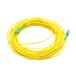 Universele Orange Universele glasvezelkabel, geel, SC/APC naar SC/APC singlemode, Simplex 9/125, compatibel met Movistar, Vodafone, Jazztel en alle anderen, 1 m
