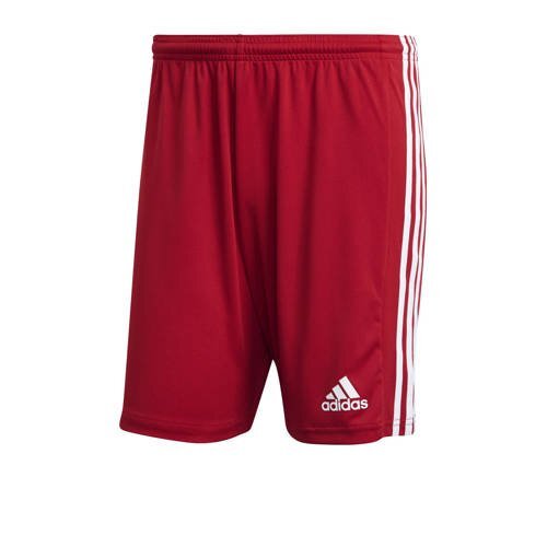 Adidas Performance Squadra 21 voetbalshort rood/wit