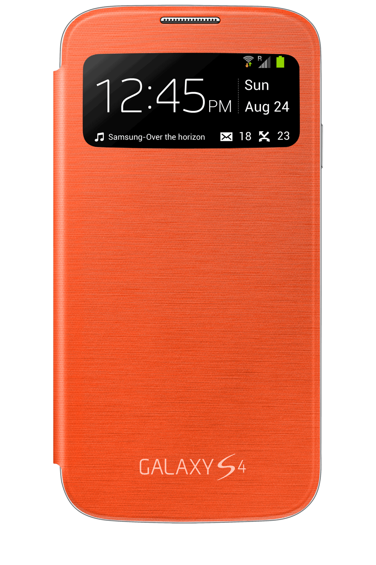 Samsung S View oranje / Galaxy S 4