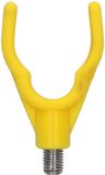 Mikado Support de canne Grip – Repose-canne pour bankstick & rodpod – Jaune
