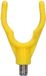 Mikado Support de canne Grip – Repose-canne pour bankstick & rodpod – Jaune
