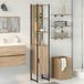 Sonoma meuble de salle de bain 33 x 33 x 185,5 cm bois traité