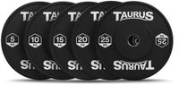 Taurus Bumper Plate Pro Black 20 kg