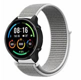 Strap-it nylon band - zeeschelp - Geschikt voor Xiaomi Mi Watch