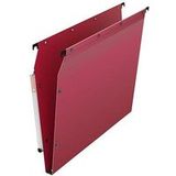 Elba Ultimate PP hangmappen, polypropyleen, ondoorzichtig, voor kast, 15 mm, blauw, 10 stuks