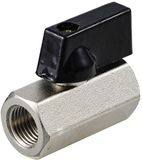 TRU COMPONENTS TC-304SM-FF1/4G TC-12770392 Vanne à boisseau sphérique standard Filetage (intérieur) : G1/4 16 bar (max) 1 pièce