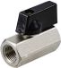 TRU COMPONENTS TC-304SM-FF1/4G TC-12770392 Vanne à boisseau sphérique standard Filetage (intérieur) : G1/4 16 bar (max) 1 pièce