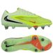 Nike Phantom 6 Elite Low Cut Sg-pro Max Voltage - Vert/noir/orange - Terrain Gras (Sg), pointure 36½