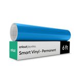 Cricut Smart Vinyl - Permanent, Ocean Blue, 9.5" x 6ft Bulk (1)