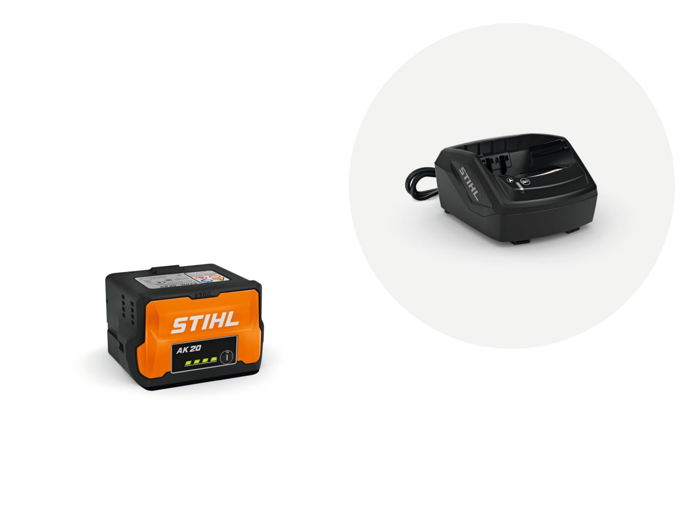 Stihl AK 20 Accumulator Starter Set (1x 4.0Ah accu + lader) - 45200075901